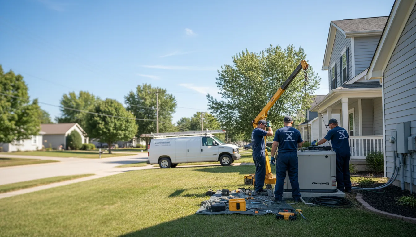 Generator Installation in West Charleston, VT near me